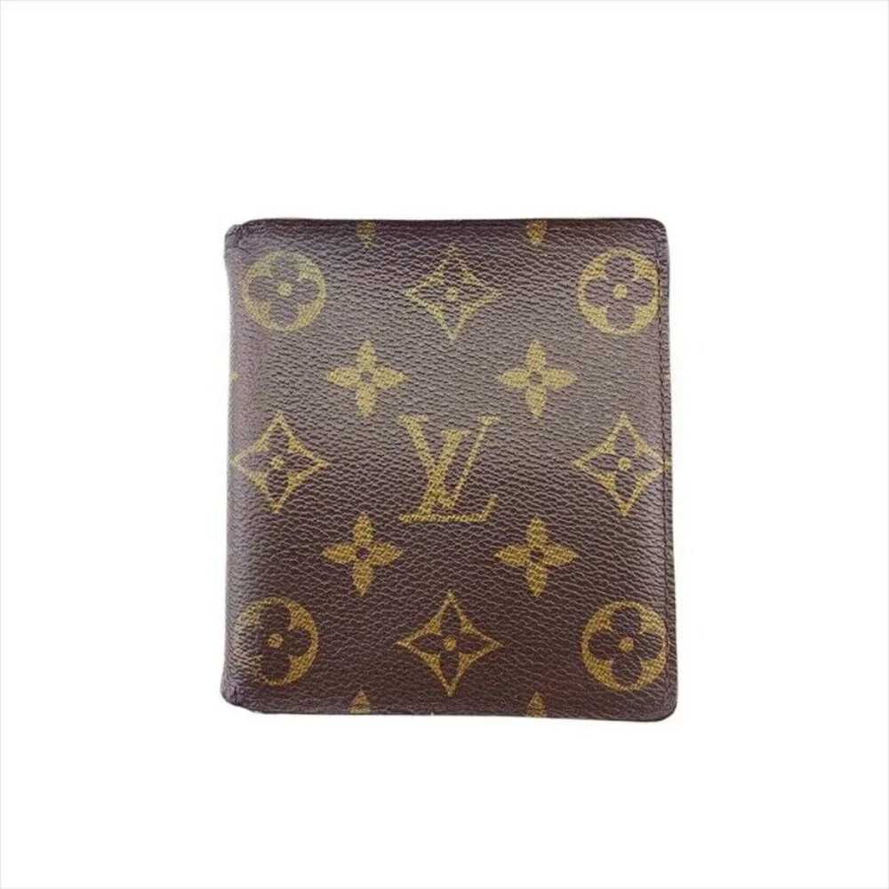 LOUIS VUITTON Bi -fold wallet USED